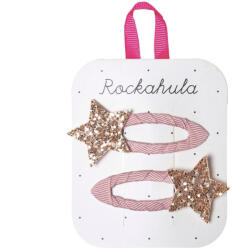  Rockahula Kids Hajcsat szett - Rosegold csillagok, 2 db-os