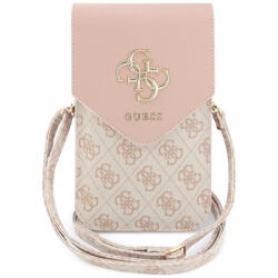 Guess Geanta Universala pentru Telefon, Guess, 4G Grained Classic Logo, Roz