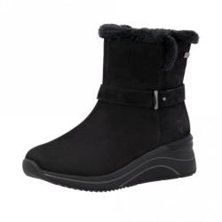 Remonte Botine dama din piele naturala intoarsa, Remonte D0T82-02, negru