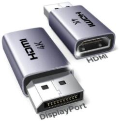 UGREEN ADAPTOR VIDEO Ugreen DP130, DP (T) la HDMI (M) 4K/30Hz, pachetul include 2 bucati, gri 55935 (timbru verde 0.08 lei) (55935)