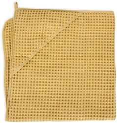 Ceba Baby Ceba fürdõlepedõ kapucnis 100x100cm gofri krém gold - kreativjatek
