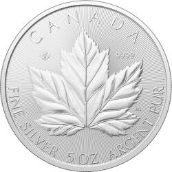 Royal Canadian Mint | Maple Leaf 5 uncia | 2026 | ezüstérme (204277)