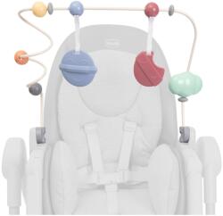 Chicco Centru de activitati Chicco cu jucarii (bara) Rainbow pentru scaun de masa Polly Armonia, 0luni+ (8714393-8) Scaun de masa bebelusi, inaltator