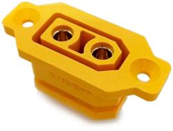 AMASS Conector alimentare DC XT90 30A 500V soclu mama panou 2 pini AMASS XT90E-F (XT90E-F)