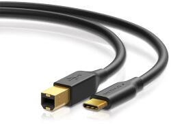 Sentivus Cablu USB 2.0 SENTIVUS tata B -tata USB-C 1.5m SE-U202-100 (SE-U202-100) - balutatech