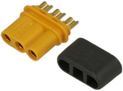AMASS Conector alimentare DC mufa MR30 mama 3pin 15A 500V lipire pe cablu AMASS MR30-FB (MR30-FB) - balutatech
