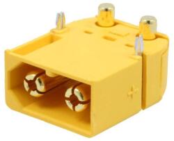 AMASS Conector soclu XT60 tata 2 pin alimentare DC pentru PCB THT AMASS XT60PW-M (XT60PW-M) - balutatech