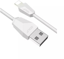 GOLF Cablu de incarcare USB Golf Diamond 2IN1 27I iPhone MICRO USB Alb (GC-27i-WH) - balutatech