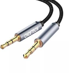 Choetech Cablu audio jack stereo Choetech AUX002 3.5 mm tata - 3.5 mm tata 1.2m negru (AUX002-BK)