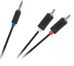 Cabletech Cablu Jack 3.5 mm la 2x RCA 3m Cabletech (KPO3952-3)