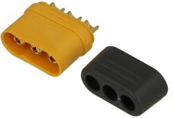 AMASS Conector alimentare DC mufa MR60 tata 3pin 30A 500V lipire pe cablu AMASS MR60-M (MR60-M) - balutatech