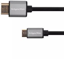 Krüger&Matz Cablu HDMI - MICRO HDMI 1.8m BASIC KrugerMatz (KM1238)