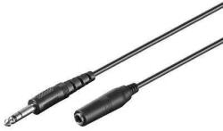 Goobay Cablu prelungitor Jack 6.35 mm 5m stereo Goobay (50428) - balutatech