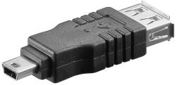 Cabletech Adaptor USB mini 5p la USB A mama Cabletech (ZLA0628) - balutatech