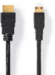 Nedis Cablu mini HDMI - HDMI 3m High Speed 4K 30Hz 10.2Gbps cu Ethernet Nedis (19379)