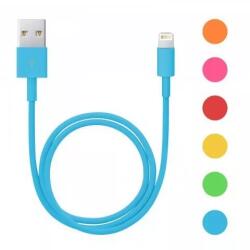 Delight Cablu de date pentru iPhone 5 iPhone 6 invelis textil diferite culori 1m Delight (55422C) - balutatech