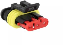 TE Connectivity Conector cablu Superseal 1.5 mama mufa 3 pini IP67 TE Connectivity 282087-1 (282087-1)