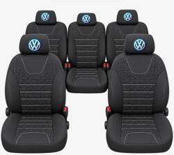 AutoHelix MSA Set Huse Scaune Universale Individuale 5 Locuri Compatibile cu Volkswagen Touran (HUS5.9)