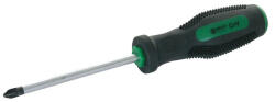 MEGA Surubelnita pozidriv PZ3x150 varf magnetic din otel aliaj crom-vanadiu si maner cauciuc antiderapant MEGA 10493 (20346) Surubelnita