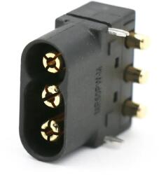AMASS Conector alimentare DC soclu tata MR60 3-pini 35A 600V THT AMASS MR60PW-M (MR60PW-M)