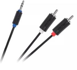 Cabletech Cablu Jack 3.5 mm la 2x RCA 10m Cabletech (KPO3952-10)