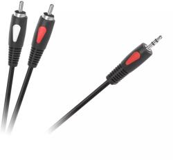 Cabletech Cablu 3.5 mm tata - 2x RCA 1.8m ECO-LINE Cabletech KPO4004-1.8 (19446)