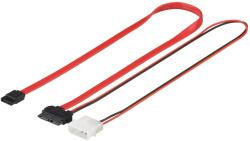 Goobay Cablu de date HDD SATA 2in1 + adaptor de alimentare 1.5Gbit s 3 0.3m 95713 Goobay (21923)