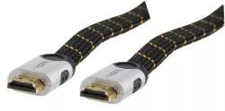 Valueline Cablu HDMI 19p tata - HDMI 19p tata metal 1.5m plat HDMI High speed Valueline (CABLE-5501-1.5) - balutatech