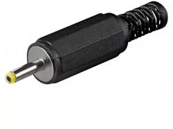 Goobay Mufa DC 2.4x0.7mm tata cu protector cablu Goobay (11626) - balutatech