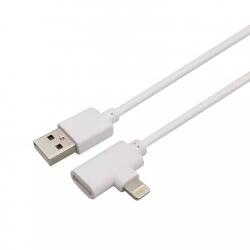 Well Cablu adaptor Lightning 2in1 dual port 1m alb Well (CABLE-USB/LIGHTX2-1.0WE-WL) - balutatech
