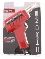 Chrome Pistol de lipit 100W in blister CHROME (SLD-GUN-100W/BL-CHR)