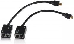Well Adaptor prelungitor HDMI pana la 30m Pigtail FullHD V1.3 Well (17254)