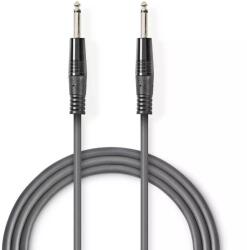 Nedis Cablu audio Jack Mono 6.35 mm tata - Jack Mono 6.3 mm tata 1.5m Nedis (COTH23000GY15)