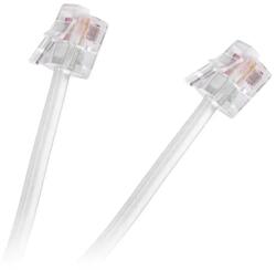  Cablu telefon RJ11 2m alb TEL0033F-2 (15903)