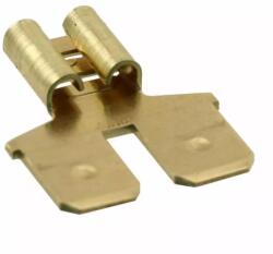 TE Connectivity Adaptor terminal plat 6.3mm 0.8mm 1x mama 2x tata fara alama TE Connectivity 61765-1 (61765-1) - balutatech