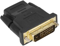 Cabletech Adaptor DVI-D 24+1 dual link tata - HDMI V1.4 mama High Speed cu Ethernet Full HD aurit Cabletech (KOM0951) - balutatech