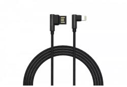 GOLF Cablu Golf Pudding iPhone 48I 1m 2.4A negru (GC-48I-B) - balutatech
