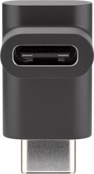 Goobay Adaptor USB TYPE C la USB TYPE C 90 20x10x10mm negru Goobay (55556) - balutatech
