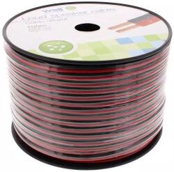 Well Cablu difuzor rosu negru CCA 2x2.50mm Well LSP-CCA2.50BR-100-WL (LSP-CCA2.50BR-100-WL)
