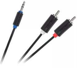 Cabletech Cablu Jack 3.5 mm la 2x RCA 1.8m Cabletech (15605)