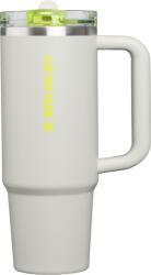 STANLEY Pahar termic cu pai Quencher ProTour Pale Stone Atomic 1, 18 l (10-12486-1381)