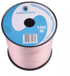 Cabletech Cablu difuzor CCA 2x2.50mm transparent Cabletech KAB0360 (15288)