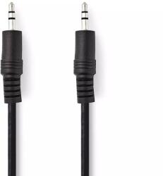 Nedis Cablu audio Jack Stereo 3.5 mm tata - 3.5 mm tata 1.5m Nedis (CAGP22000BK15) - balutatech