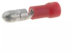 Ninigi Terminal papuc rotund tata 4mm 0.5 1.5mm2 crimpat pe cablu rosu NINIGI ST-040 R (ST-040/R)