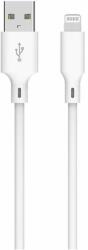 Well Cablu USB2.0 A tata - Lightning 2m 2.4A alb Well (CABLE-USB/LIGHT-2WE06-WL) - balutatech