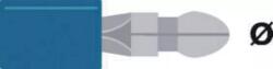 Valueline Papuc FAST ON PLUG 5 mm cablu 1.5-2.5 mm Albastru AF2505HA VALUELINE (ST-151) - balutatech