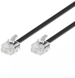 Goobay Cablu telefon 3m RJ11 6P4C negru Goobay (14542)