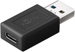 Goobay Adaptor USB3.0 SuperSpeed USB-A tata - USB-C mama negru Goobay 45400 (45400) - balutatech