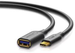 Sentivus Cablu USB 3.0 OTG type C tata - A mama 10cm negru SENTIVUS SE-U309-010 (SE-U309-010) - balutatech