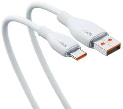 Baseus Cablu alimentare si date Baseus Pudding Fast Charging USB - USB Type-C 3.2 gen 1 100W 1.2m alb P10355703221-00 (22957)